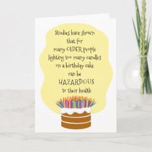 Voeg een naam Fun Cake Candles 70th Birthday Greet Kaart