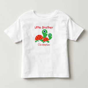 Voeg een Naam Gepersonaliseerde Draaien Kleine Bro Kinder Shirts