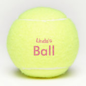 Voeg een Naam Gepersonaliseerde Kogels van de Tenn Tennisballen (Voorkant)