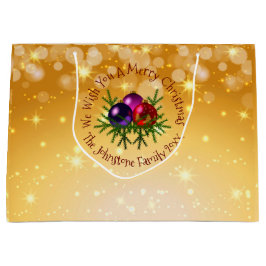 Voeg een naam toe die overeenkomt met Kerstmis op  Groot Cadeauzakje