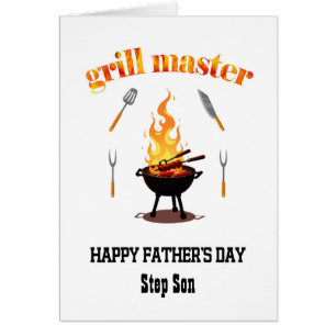 Voeg een naam toe Grill Master Fathers Day