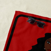 Voeg een naam toe Majorette/Dancer Strandlaken (ro (In situ)