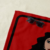 Voeg een naam toe Majorette/Dancer Strandlaken (ro (In situ)