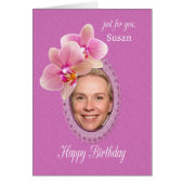 Voeg een naam toe Speciale Verjaardagswensen Orchi (Voorkant)