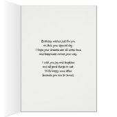 Voeg een naam toe voor de grappige Happy Birthday  (Binnen (Rechts))