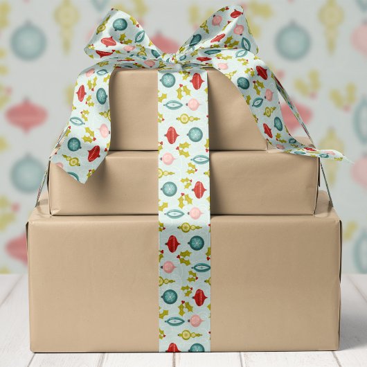 Voeg een nostalgisch tintje toe aan uw kerstcadeau satijnen lint