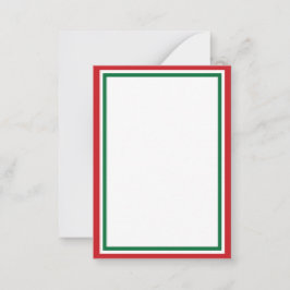Voeg een persoonlijke noot toe aan je kerstcadeau notitiekaartje
