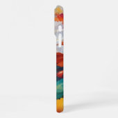 Voeg een Pop van Kleurgeschenk: Levendige Bloemen iPhone Hoesje (Linkerkant)