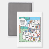 Voeg een spel kaarten toe magneet (Voorkant / Achterkant)