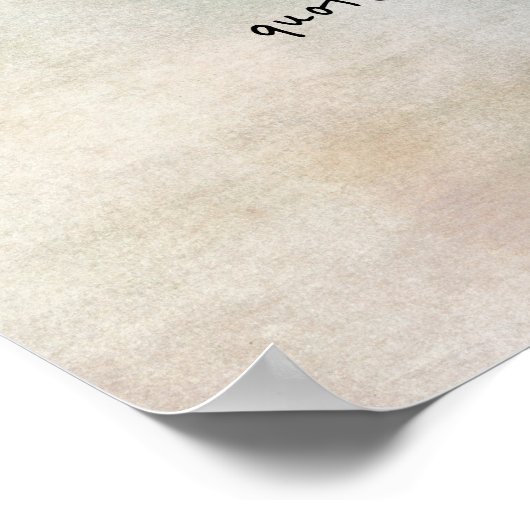 voeg een verfontwerp van het citaat van de waterve poster (Hoek)