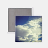 Voeg een vierkant foto toe magneet (Voorkant / Achterkant)