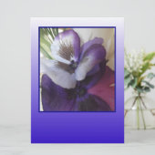 Voeg een vleugje blauw toe met uw uitnodiging! kaart (Staand voorkant)