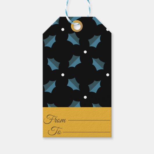 Voeg een vleugje elegantie toe met Luxury Gift Lab Cadeaulabel (Voorkant)