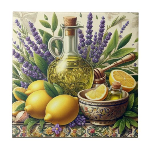 Voeg een vleugje traditie toe aan uw keuken Tegel Tegeltje (Voorkant)