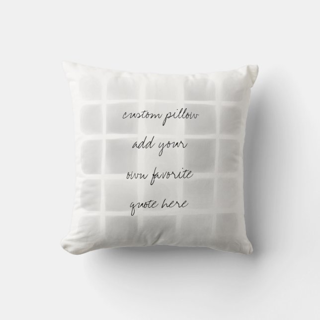 voeg een waterverf van de citaatkussen toe de doua kussen (Voorkant)