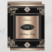 Voeg een zwarte koffie toe aan het kunstjaar Age B Kaart (Voorkant / Achterkant)