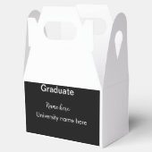 voeg eenvoudig jouw tekst toe afstuderen voeg scho bedankdoosjes (Geopend)