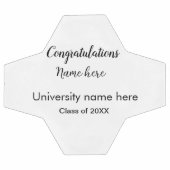 voeg eenvoudig jouw tekst toe afstuderen voeg scho voetbal (Enkel)