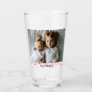 voeg eenvoudig uw fototekst kleurrijke sterren tex glas