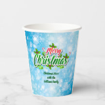 Voeg Familienaam toe die Merry KerstBlue aanpast