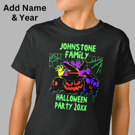 Voeg Familienaam toe geef het Jaar van de Partij v T-shirt