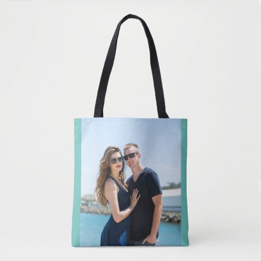 VOEG FOTO AAN TAS TOE, PERSONALISEER CANVAS TAS (Voorkant)