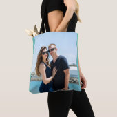VOEG FOTO AAN TAS TOE, PERSONALISEER CANVAS TAS (Dichtbij)