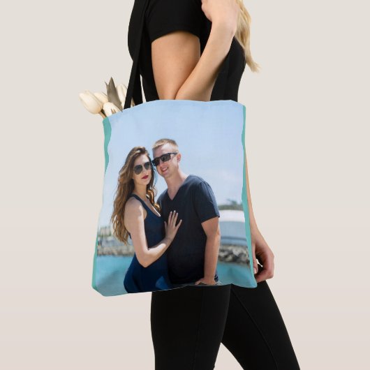 VOEG FOTO AAN TAS TOE, PERSONALISEER CANVAS TAS (Dichtbij)