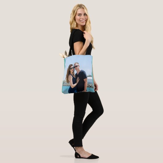 VOEG FOTO AAN TAS TOE, PERSONALISEER CANVAS TAS (Op model)