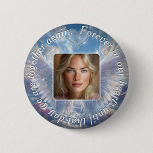 Voeg Foto Aangepaste Herdenking Toe Ronde Button 5,7 Cm