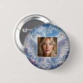 Voeg Foto Aangepaste Herdenking Toe Ronde Button 5,7 Cm (Voorkant /achterkant)