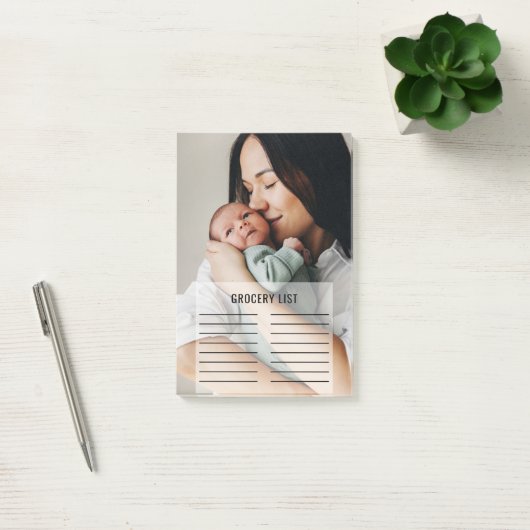 Voeg foto boodschappenlijst toe Post-it Notities Post-it® Notes (Kantoor)