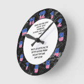 VOEG FOTO-CREËER UW EIGEN  TOE RONDE KLOK (Hoek)