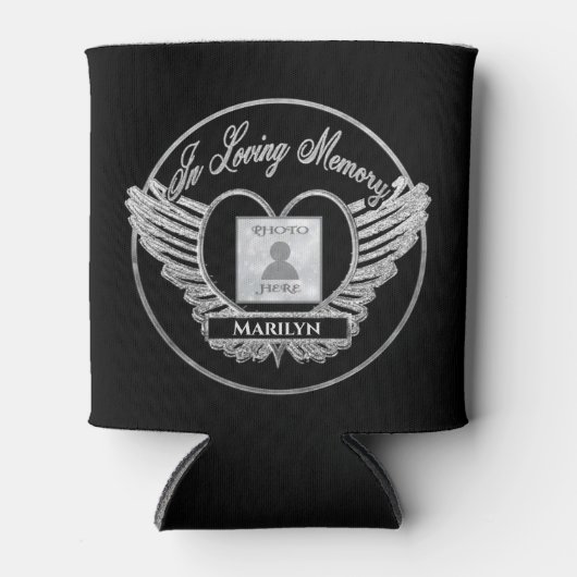 Voeg foto-hoofdartikel toe blikjeskoeler (Voorkant)