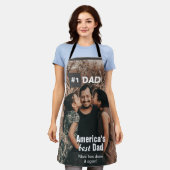Voeg foto nummer één vader all-over print Schort (Gedragen)