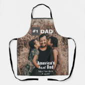 Voeg foto nummer één vader all-over print Schort (Voorkant)