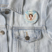 Voeg foto toe Aangepaste herdenking Ronde Button 5,7 Cm (In situ)