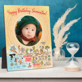 Voeg Foto toe en geef Tekst Southern Cal Cartoon u Fotoplaat