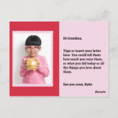 Voeg foto toe - Gepersonaliseerde Hello Connection Briefkaart (Achterkant)