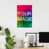 Voeg Foto Toe Modern Eenvoudig Sjabloon Gepersonal Poster (Thuiskantoor)