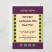 Voeg foto's toe voor mannen van elke groene 50e da kaart (Achterkant)