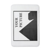 Voeg gepersonaliseerde Afbeelding bedrijfsnaam toe Badmat (Voorkant Verticaal)