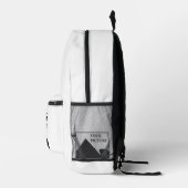 Voeg gepersonaliseerde Afbeelding bedrijfsnaam toe Bedrukte Rugzak (Rechts)