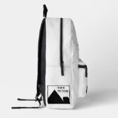 Voeg gepersonaliseerde Afbeelding bedrijfsnaam toe Bedrukte Rugzak (Links)