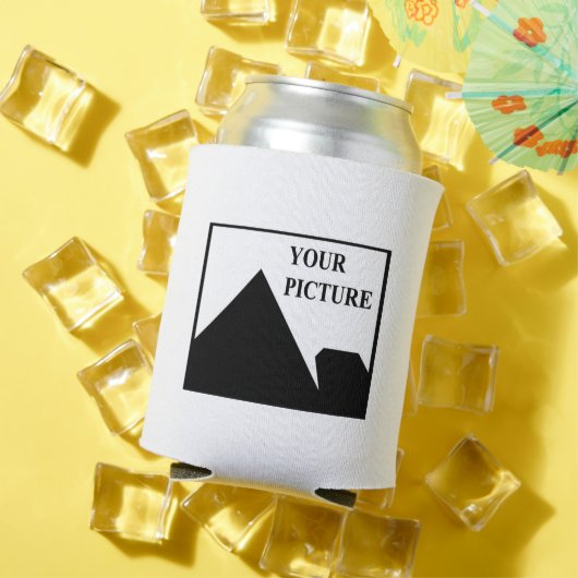 Voeg gepersonaliseerde Afbeelding bedrijfsnaam toe Blikjeskoeler (Insitu Zomer)