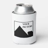 Voeg gepersonaliseerde Afbeelding bedrijfsnaam toe Blikjeskoeler (Blikje Voorkant)
