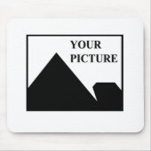 Voeg gepersonaliseerde Afbeelding bedrijfsnaam toe Muismat (Voorkant)