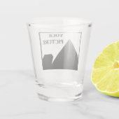 Voeg gepersonaliseerde Afbeelding bedrijfsnaam toe Shot Glas (Achterkant)