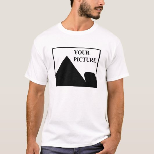 Voeg gepersonaliseerde Afbeelding bedrijfsnaam toe T-shirt (Voorkant)