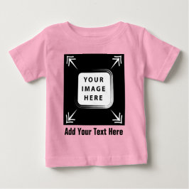 Voeg gepersonaliseerde foto Afbeelding peuter Baby